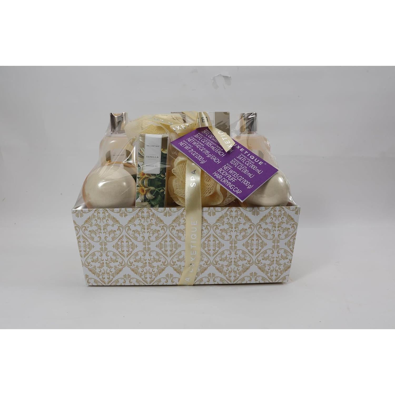 Set de Regalo de Spa Luxetique Vainilla 12 Piezas