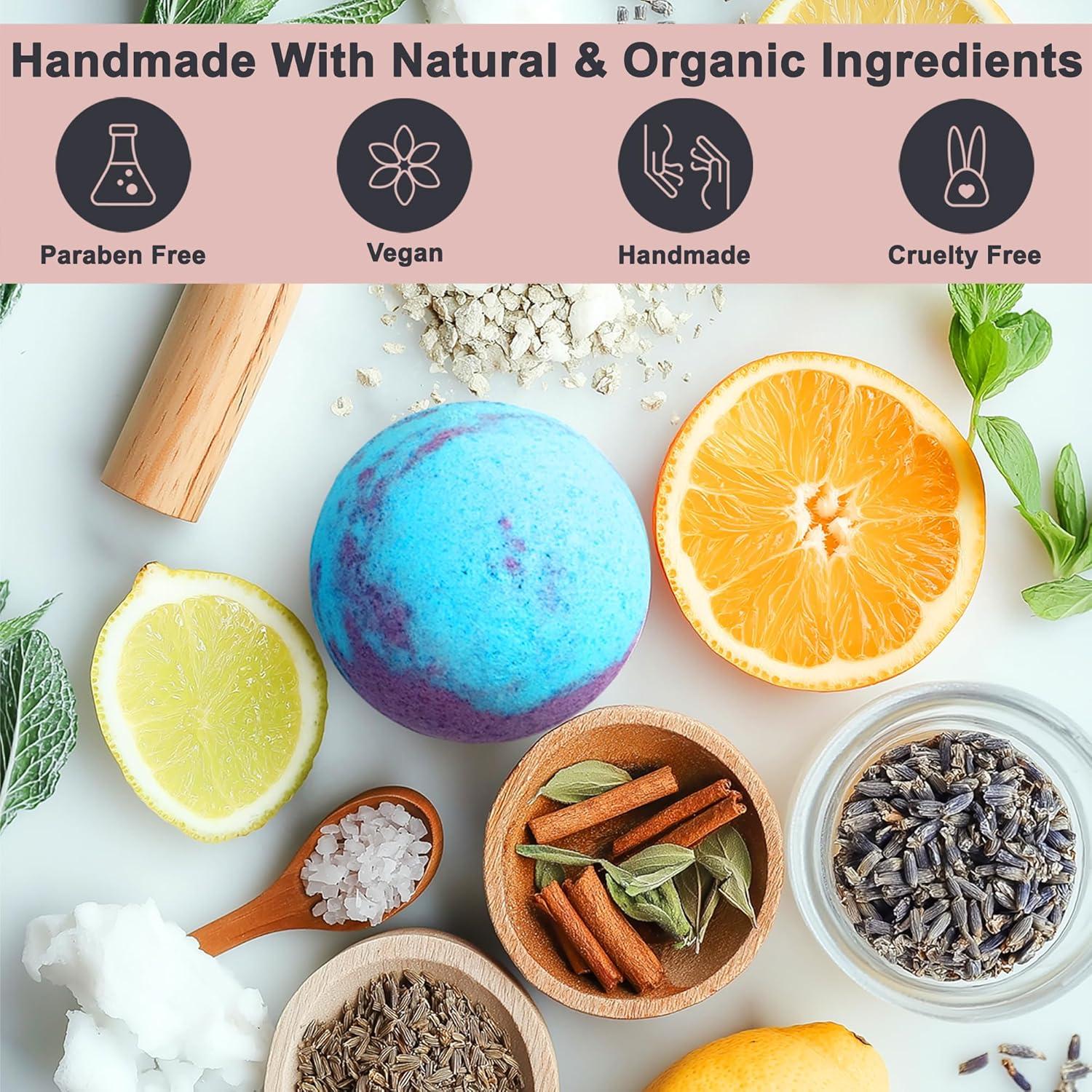 Set de 12 Bombas de Baño Aqua Elegante - Aromas Naturales