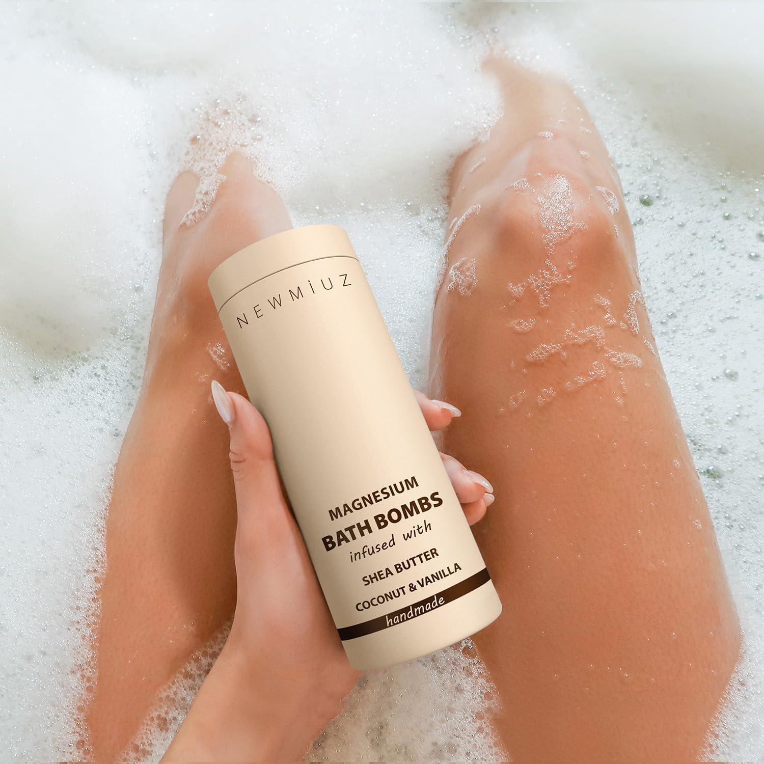 Bolas de Baño de Magnesio New Miuz - Alivio Muscular 300g