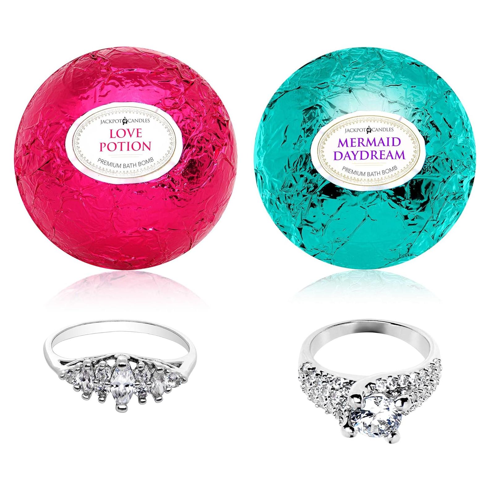 Conjunto de 2 Bombas de Baño Jackpot Candles con Anillo Sorpresa