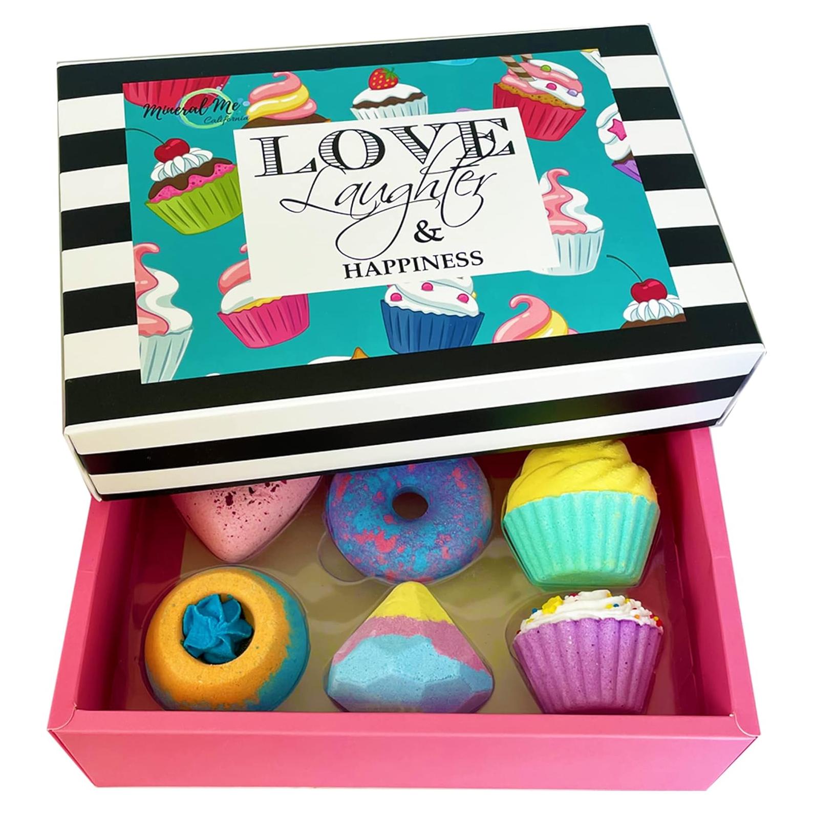 Set de 6 Bombas de Baño Aromaterapia Mineral Me - Hidratantes