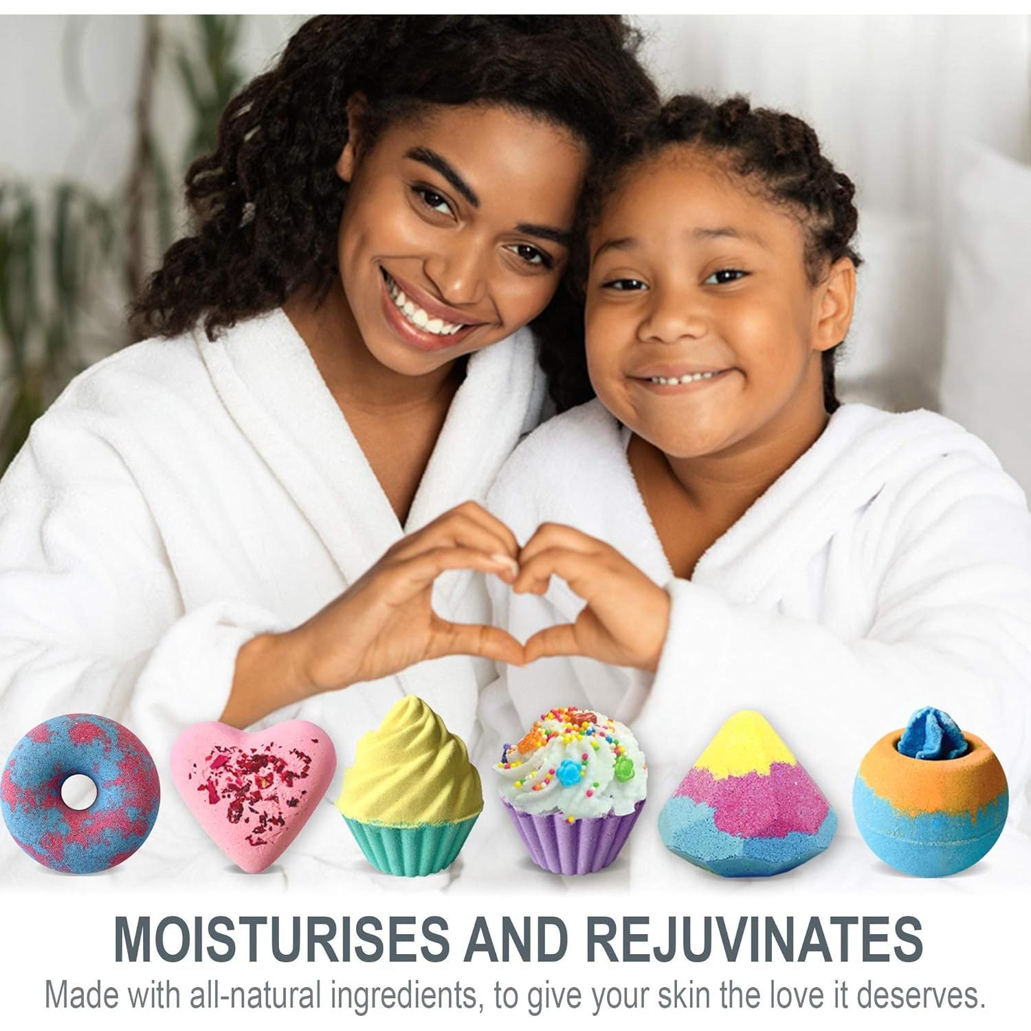 Set de 6 Bombas de Baño Aromaterapia Mineral Me - Hidratantes