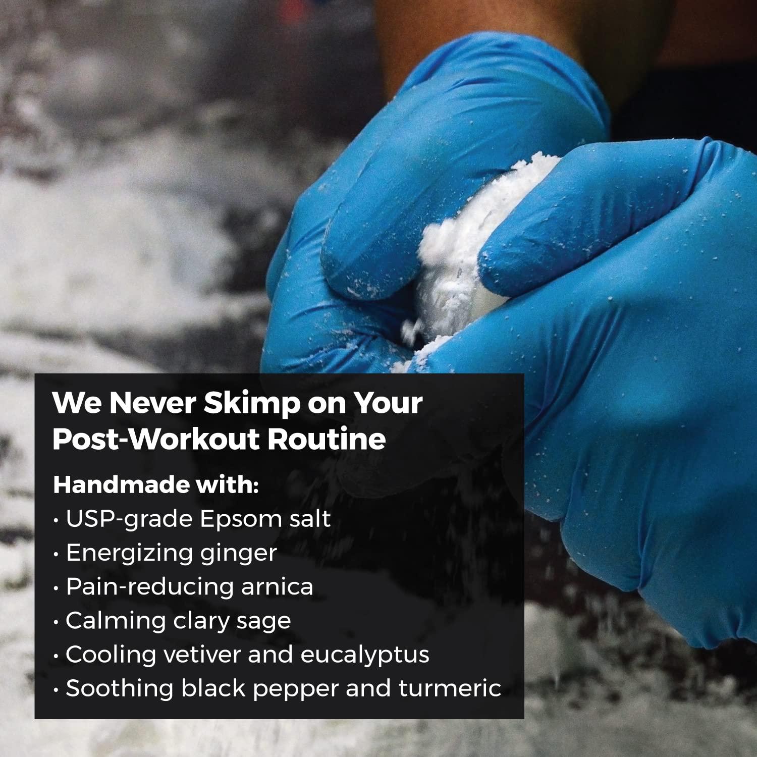 Bombas de Baño Muscle Rehab con Arnica y Eucalipto - 4 Paquete