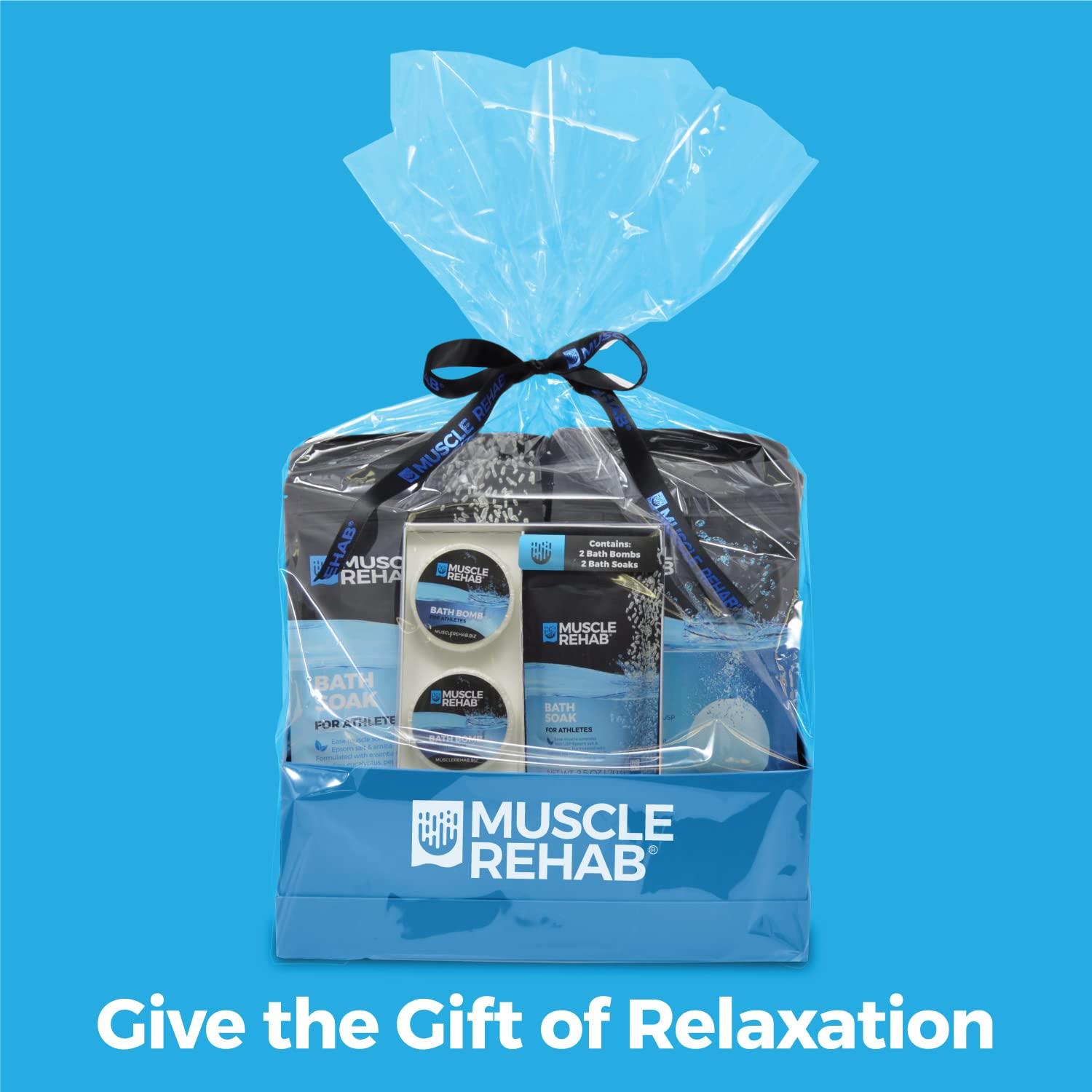 Bombas de Baño Muscle Rehab con Arnica y Eucalipto - 4 Paquete