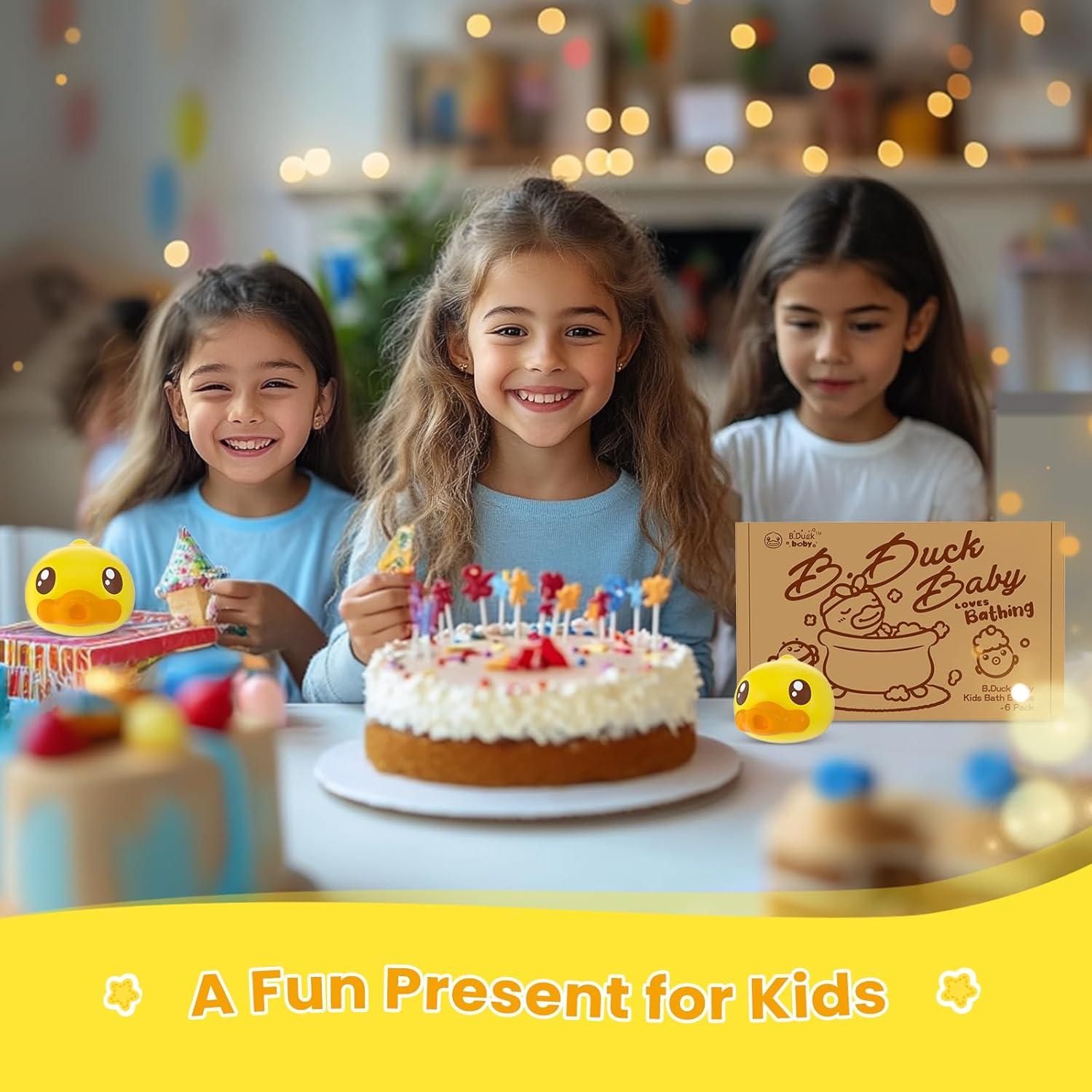 Caja de Regalo Bombas de Baño Pato Amarillo PURITY BABE