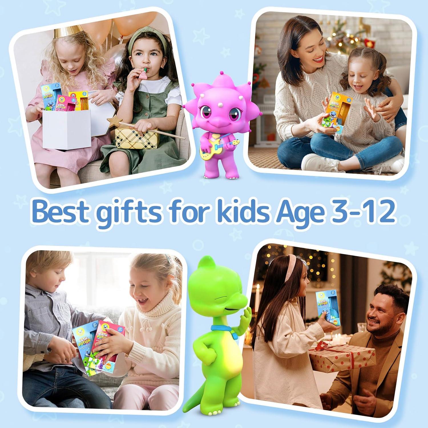 Juguetes de Baño SWCANDY 6 Pociones Mágicas Diversión 4-8 Años