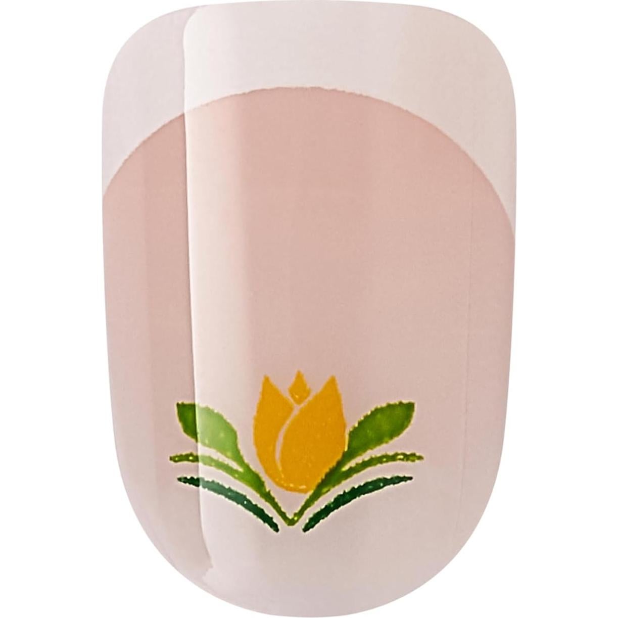 Uñas Postizas KISS Wicked X imPRESS Arcoíris Flores 10 Días