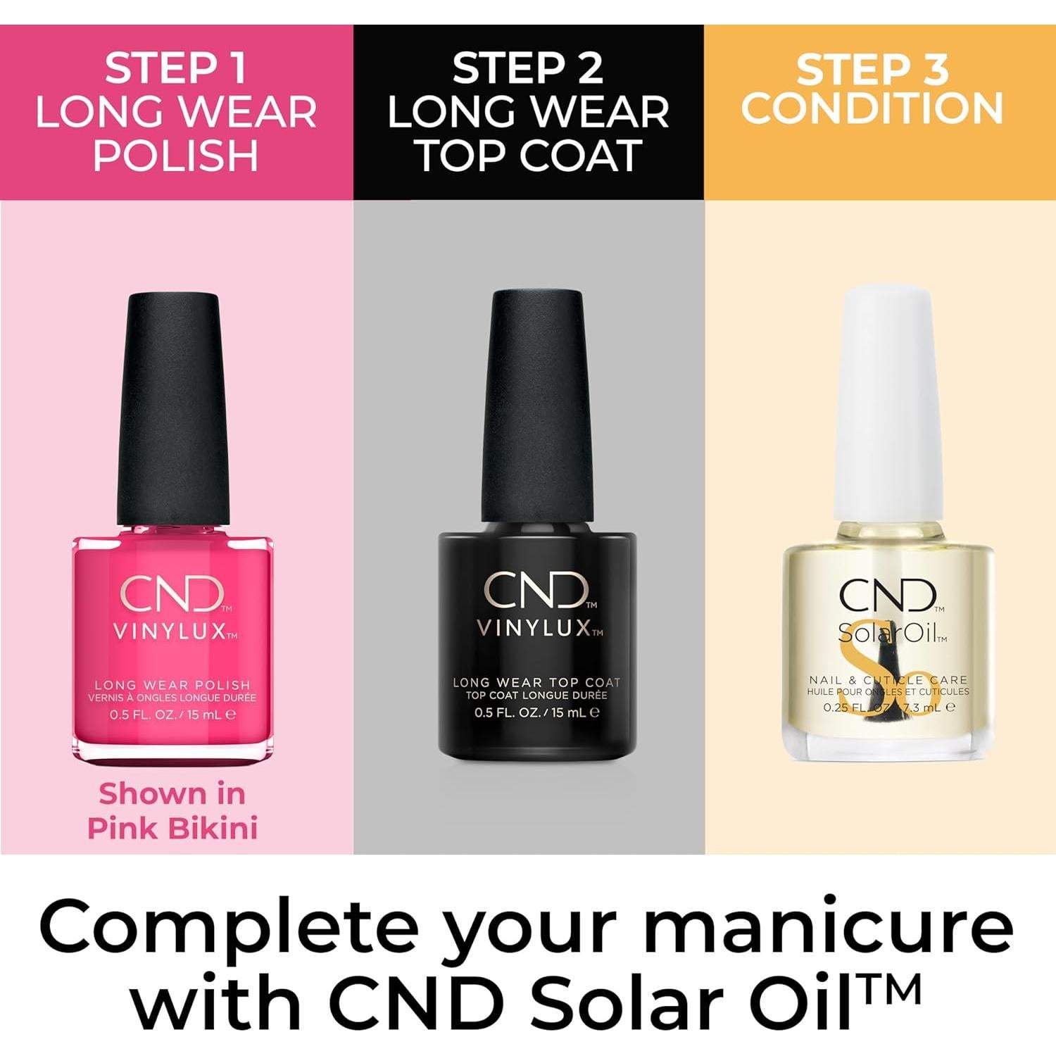 Esmalte de Uñas CND Vinylux Rosa 14.79 ml Larga Duración