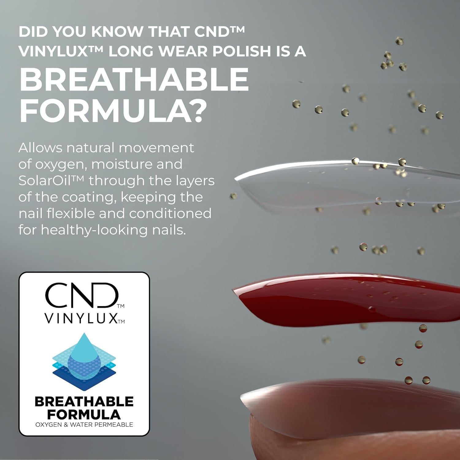 Esmalte de Uñas CND Vinylux Rojo 14.79 ml Larga Duración