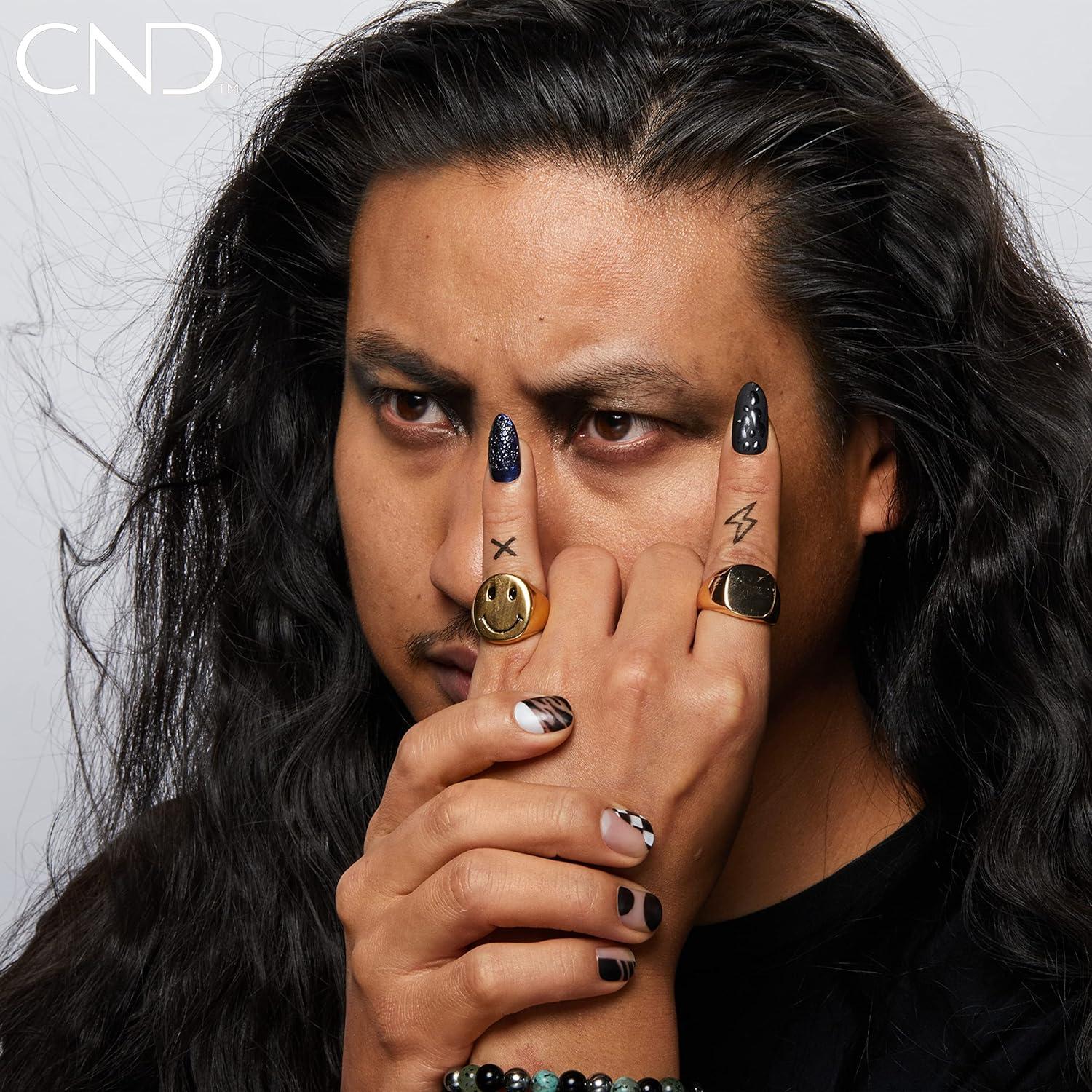 Laca de Uñas CND Vinylux Negra 14.79 ml Brillo Gel