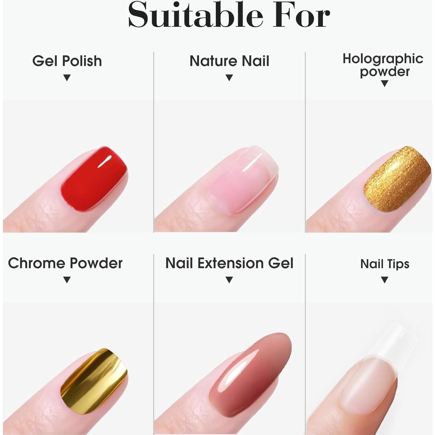 Top Coat Gel VENALISA No Wipe - Brillo Alto 59g