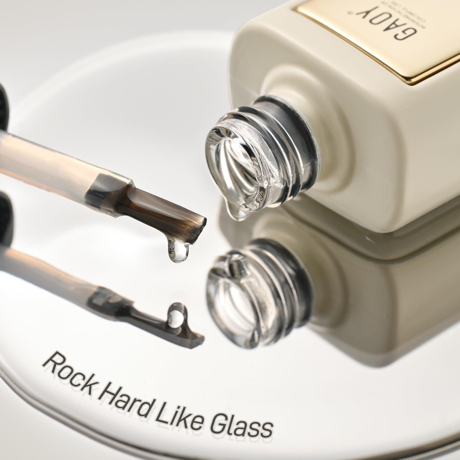 Gel Capa Superior Brillo GAOY 16ml para Esmalte de Uñas UV