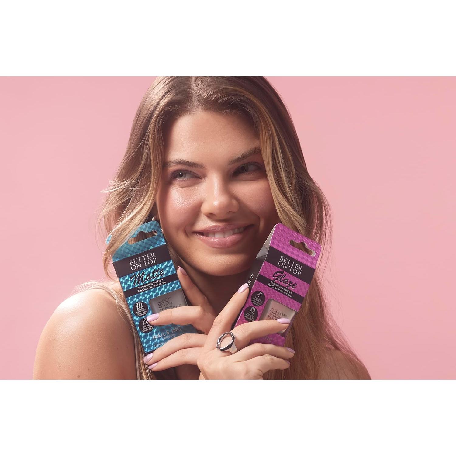 Capa Superior Brillante Nails Inc Mejor Encima 13.93 ml