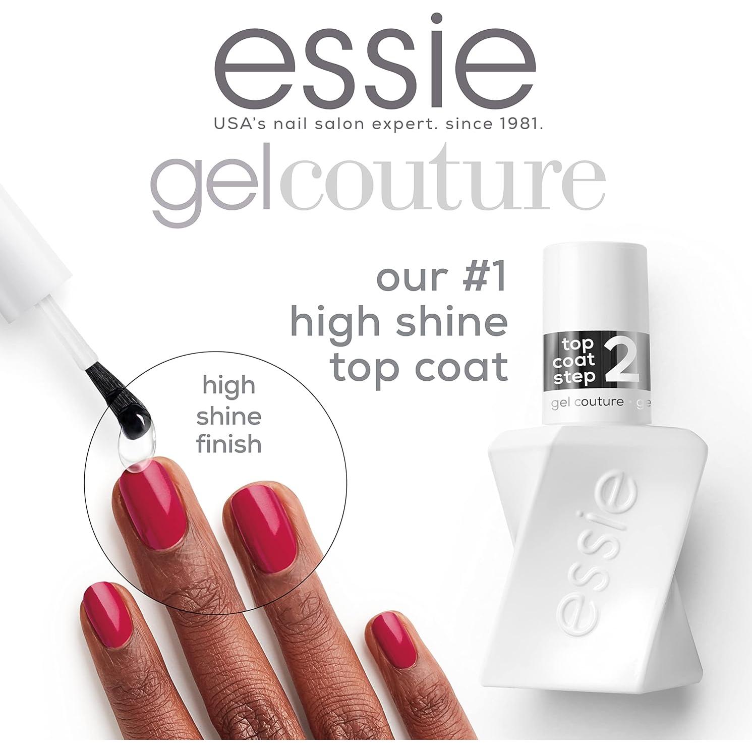 Top Coat Esmalte de Uñas Transparente essie Gel Couture 118ml