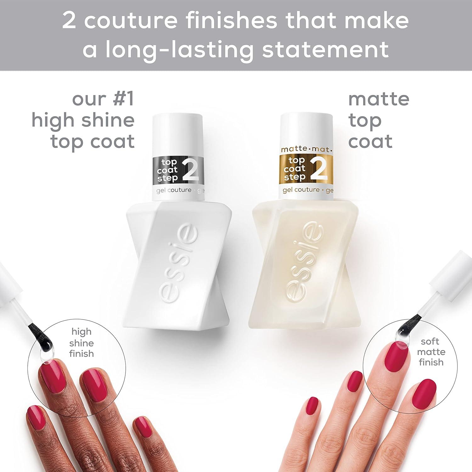 Top Coat Esmalte de Uñas Transparente essie Gel Couture 118ml
