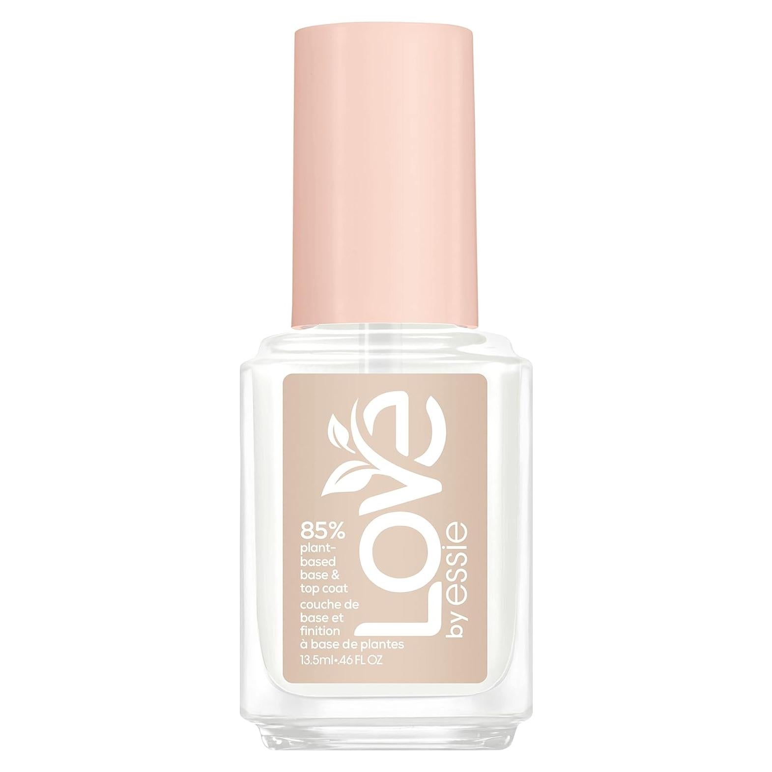 Base y Top Coat AMOR por essie 13.6 ml 85% a Base de Plantas