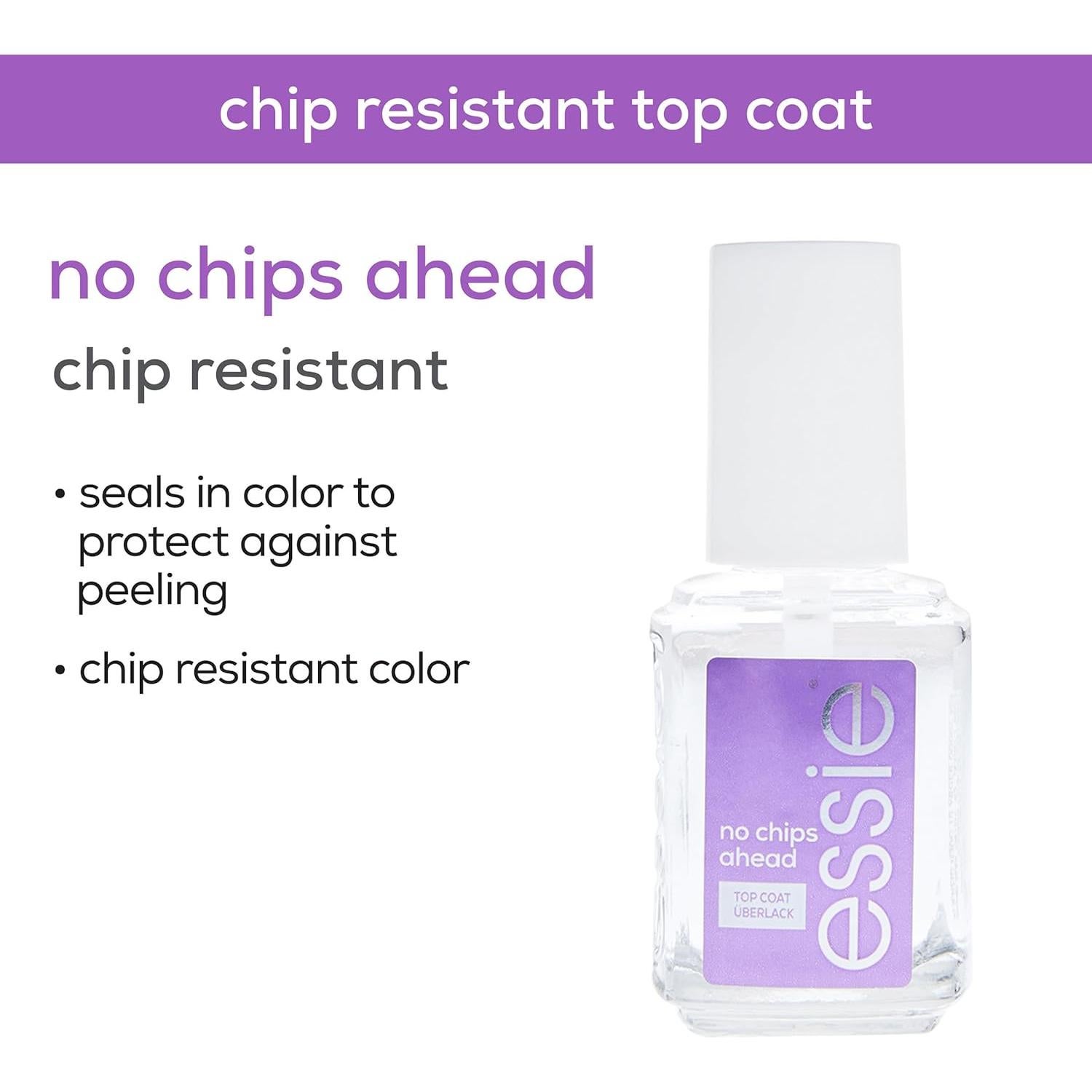 Top Coat Esmalte de Uñas Essie No Chips Ahead 13.6 ml Vegano