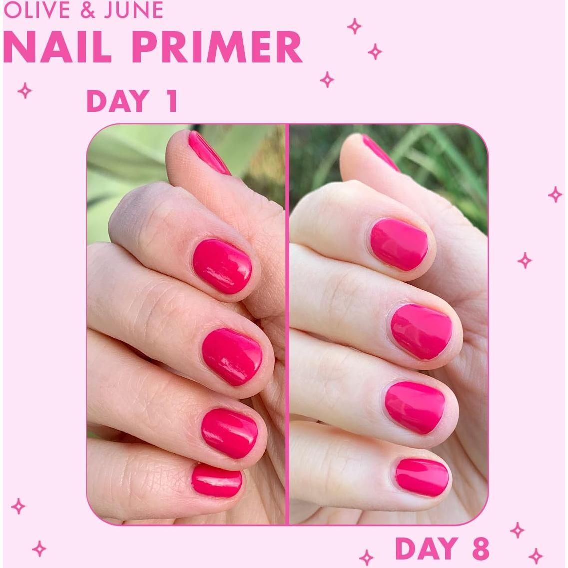 Base para Uñas Olive & June | Aumenta Durabilidad 20% | 15-Free