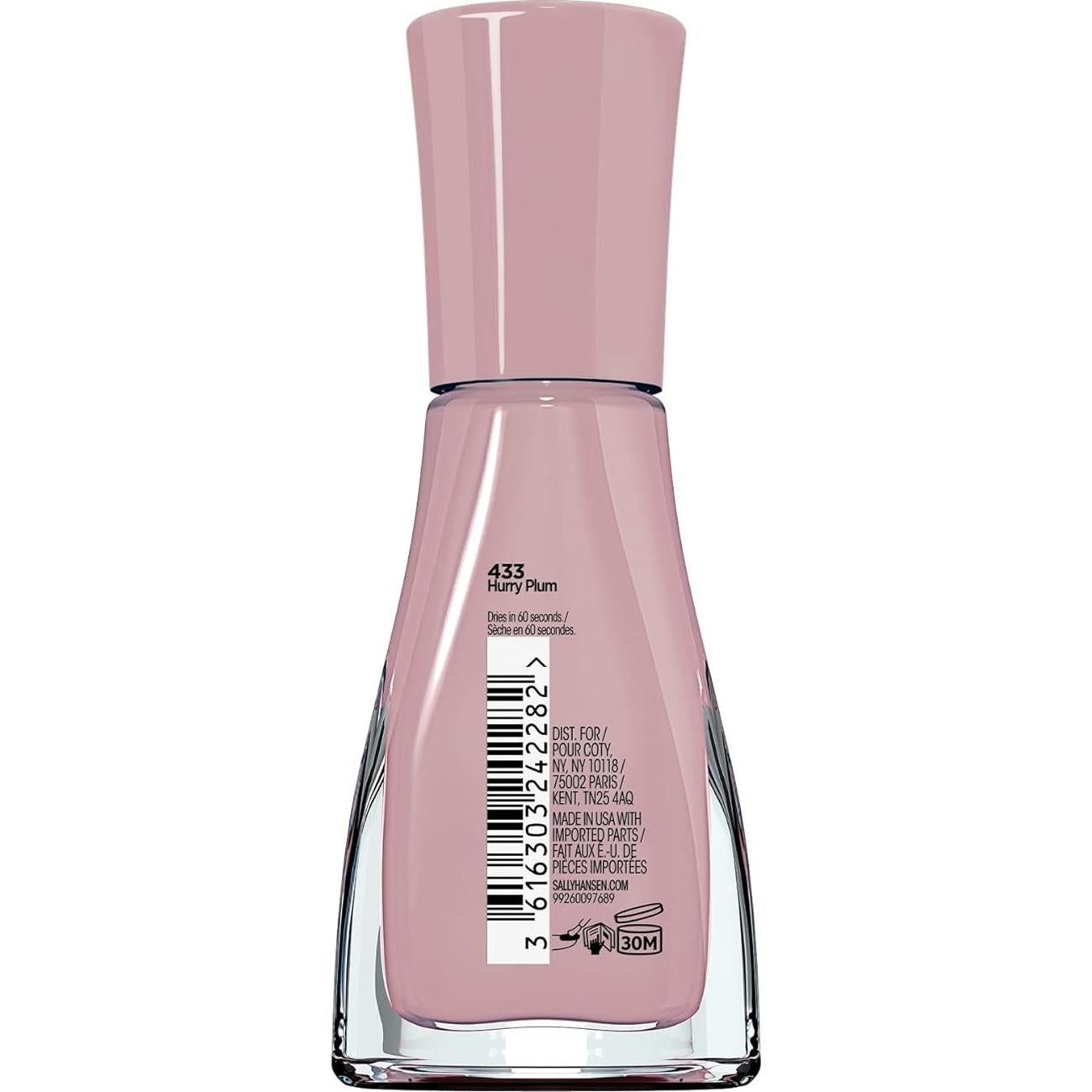 Esmalte de Uñas Sally Hansen Insta-Dri Hurry Plum 9.2ml Pack 2