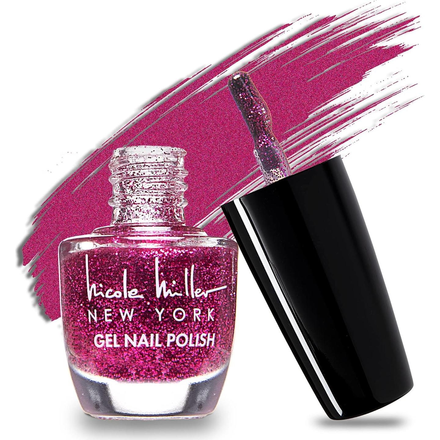 Set de Esmalte de Uñas en Gel Nicole Miller - 20 Piezas, 16 Colores Brillantes