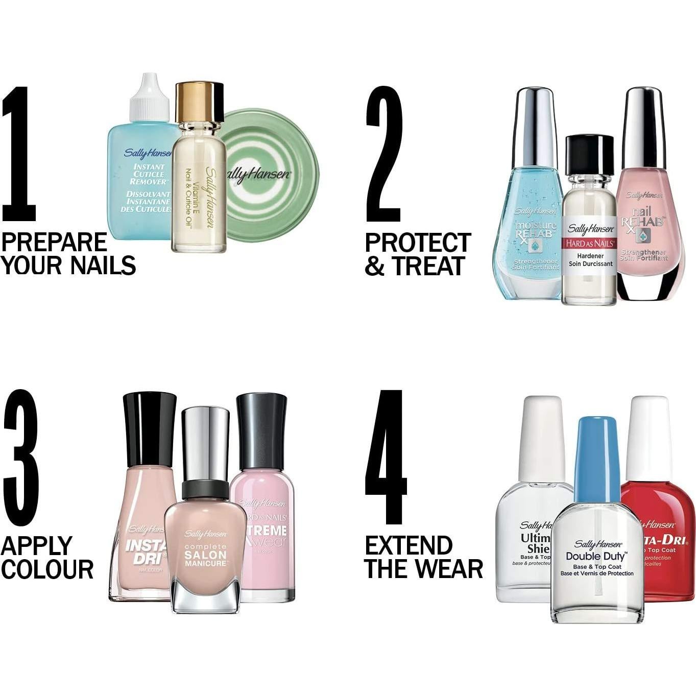 Endurecedor de Uñas Sally Hansen Crecimiento Máximo 13.3 ml