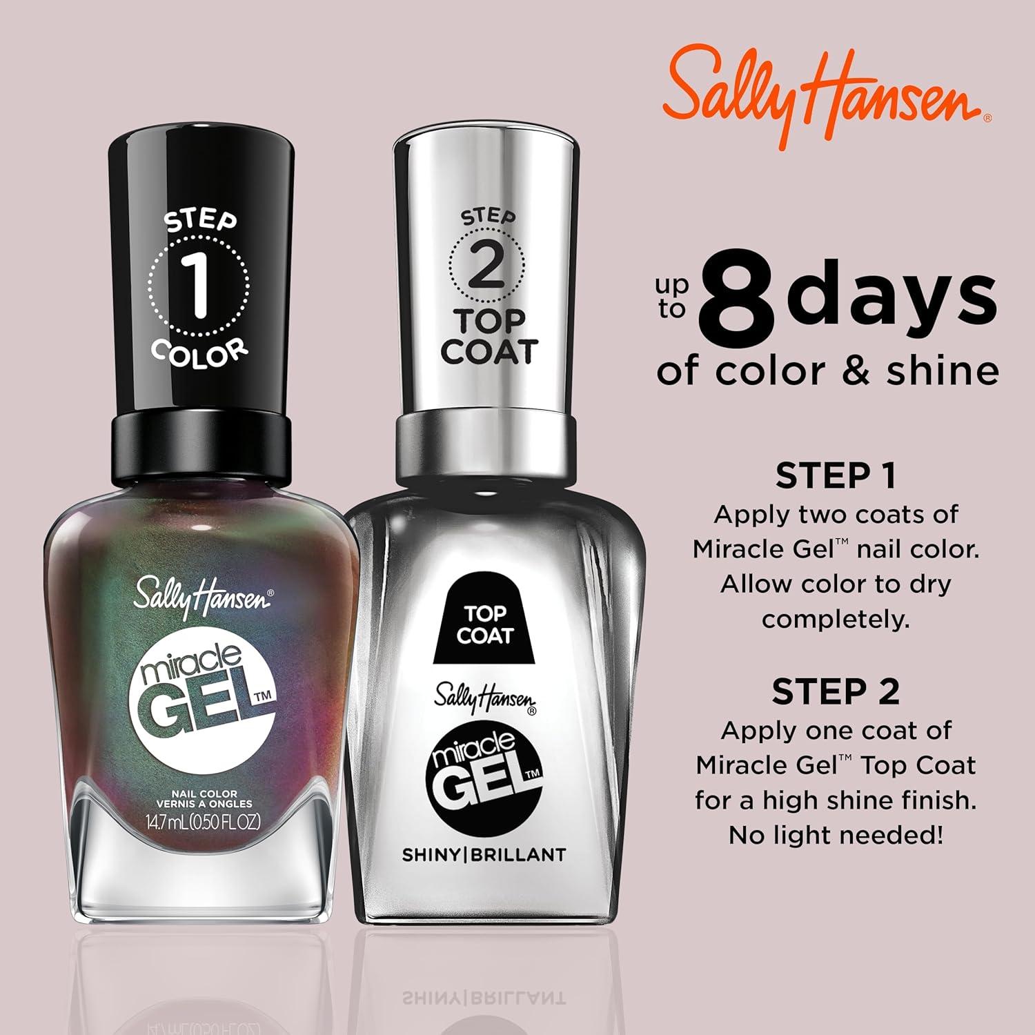 Esmalte de Uñas Sally Hansen Miracle Gel 14.79 ml Marrón Metálico