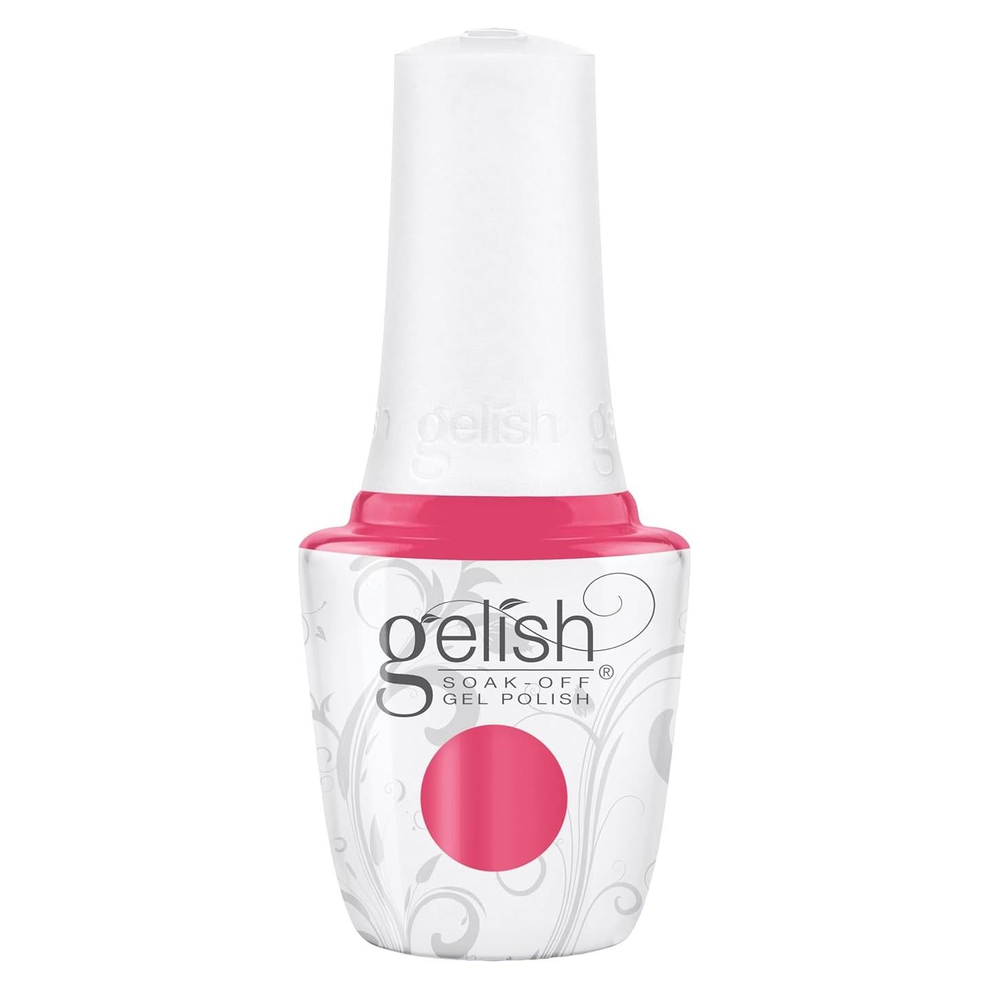 Esmalte en Gel Gelish 15mL Con Algo de Altura - Color Rosa Brillante, Duradero, Alto Brillo