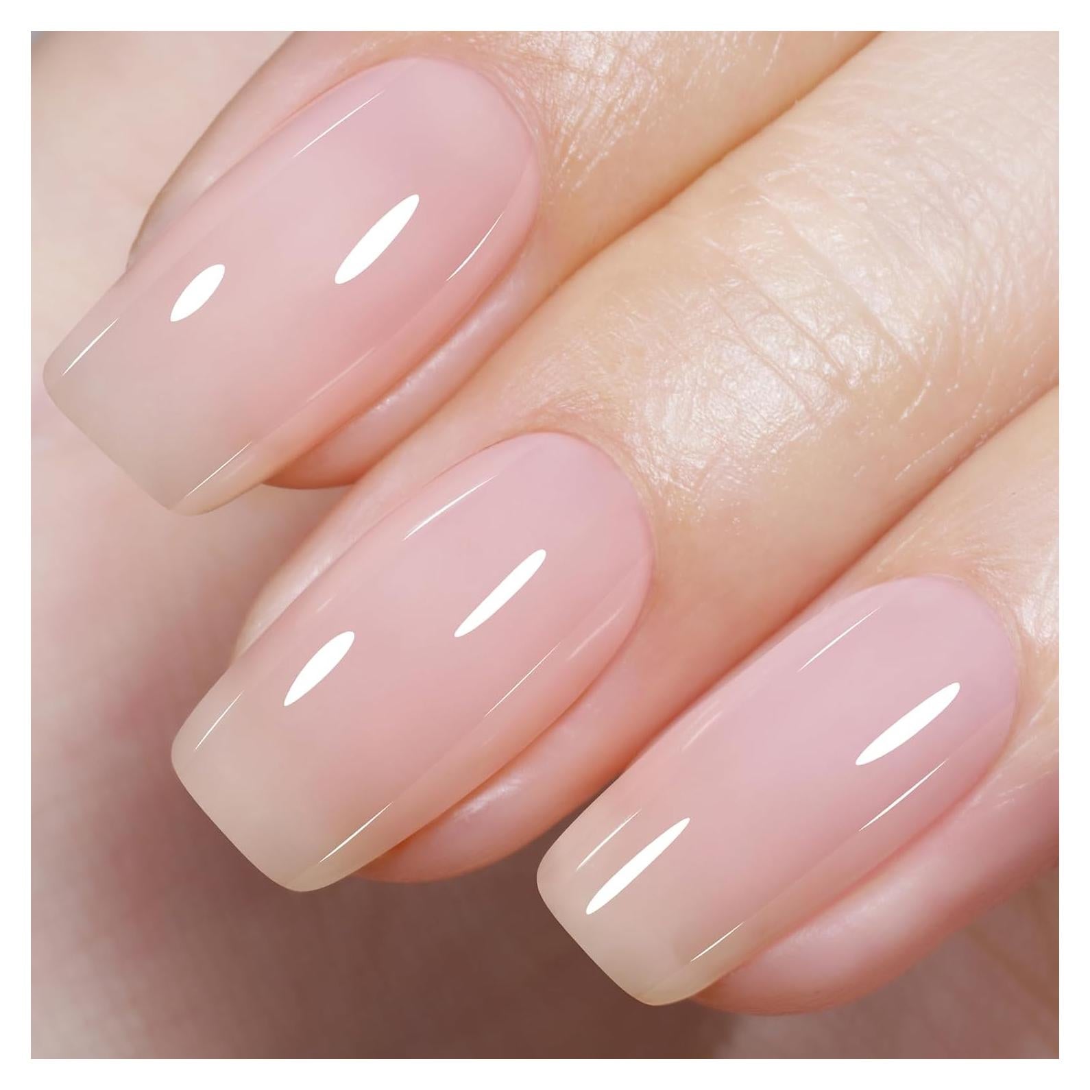 Esmalte de Uñas Gel AILLSA Rosa Lechoso 15ml Larga Duración