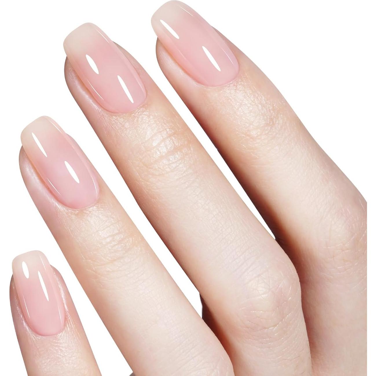 Esmalte de Uñas Gel AILLSA Rosa Lechoso 15ml Larga Duración