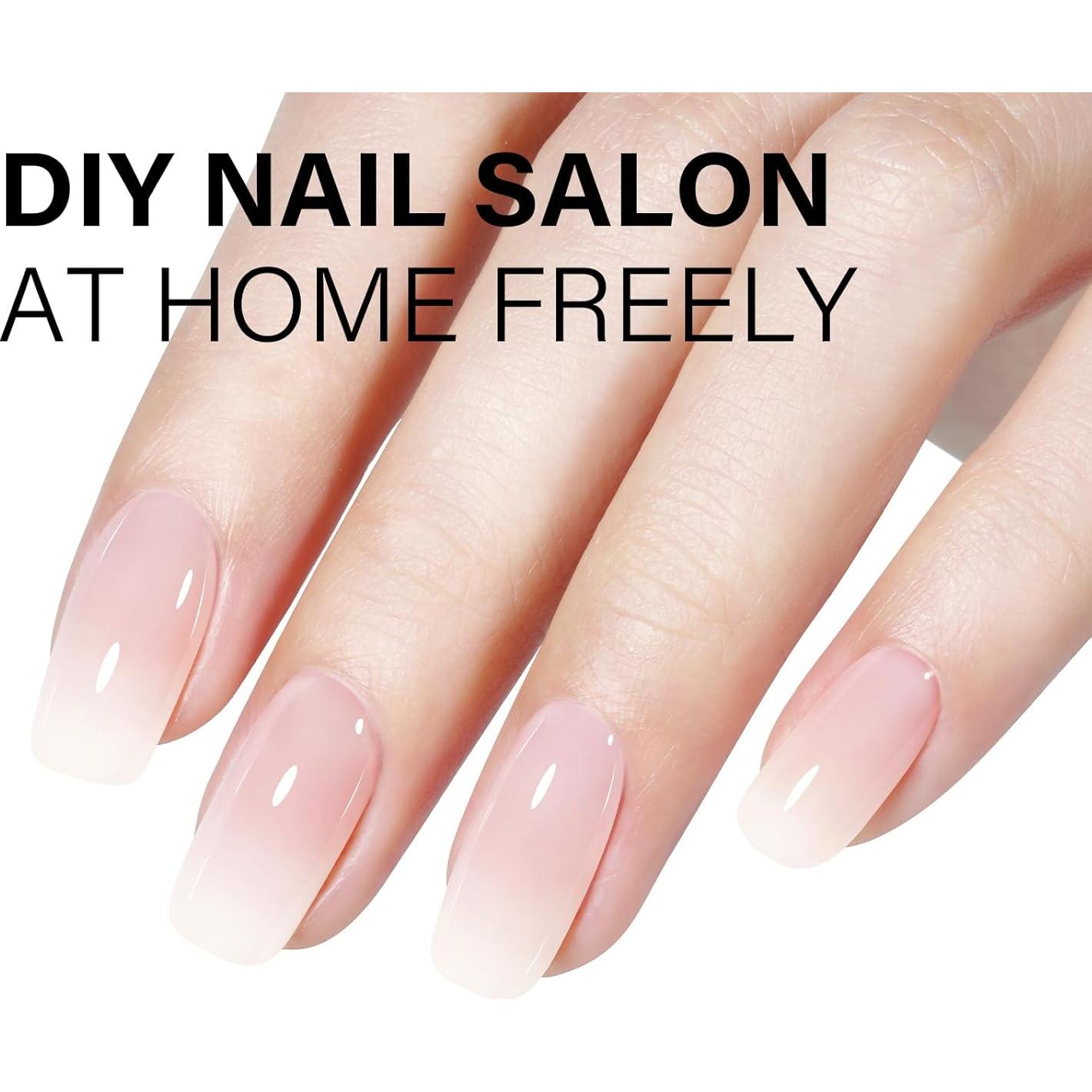 Esmalte de Uñas Gel AILLSA Rosa Lechoso 15ml Larga Duración