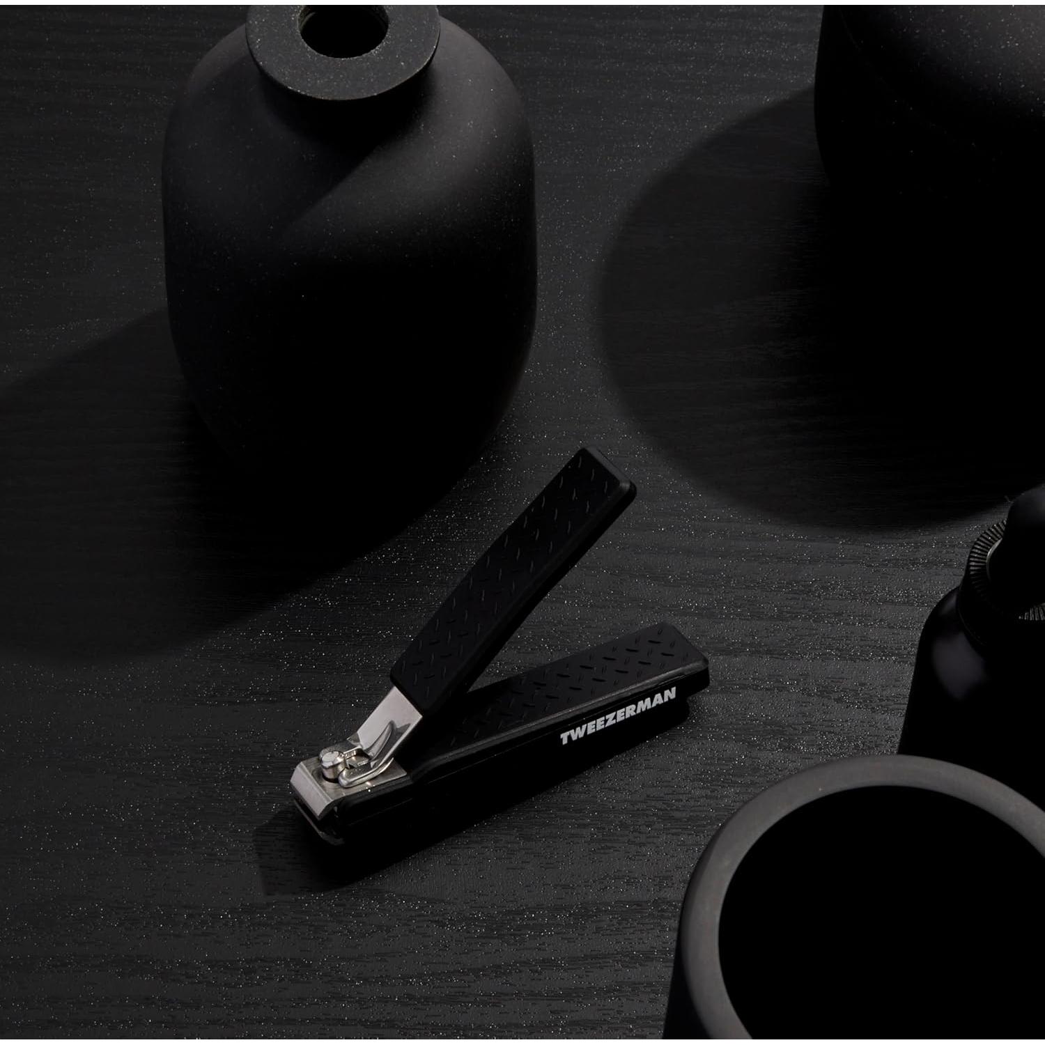 Cortador de Uñas de Pies Tweezerman, Precisión, Negro