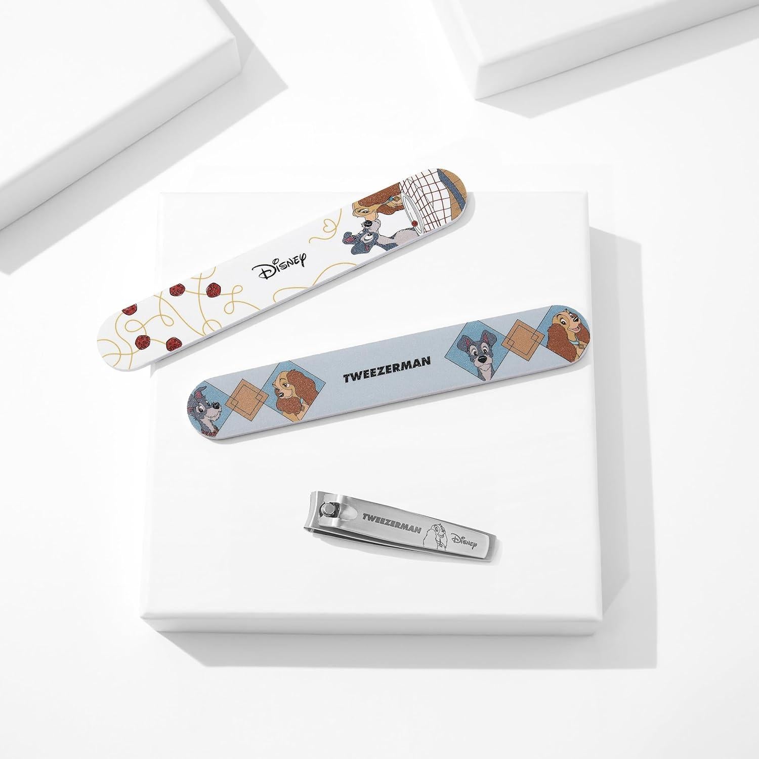 Kit de Manicura Tweezerman La Dama y el Vagabundo - Cortador y Limas