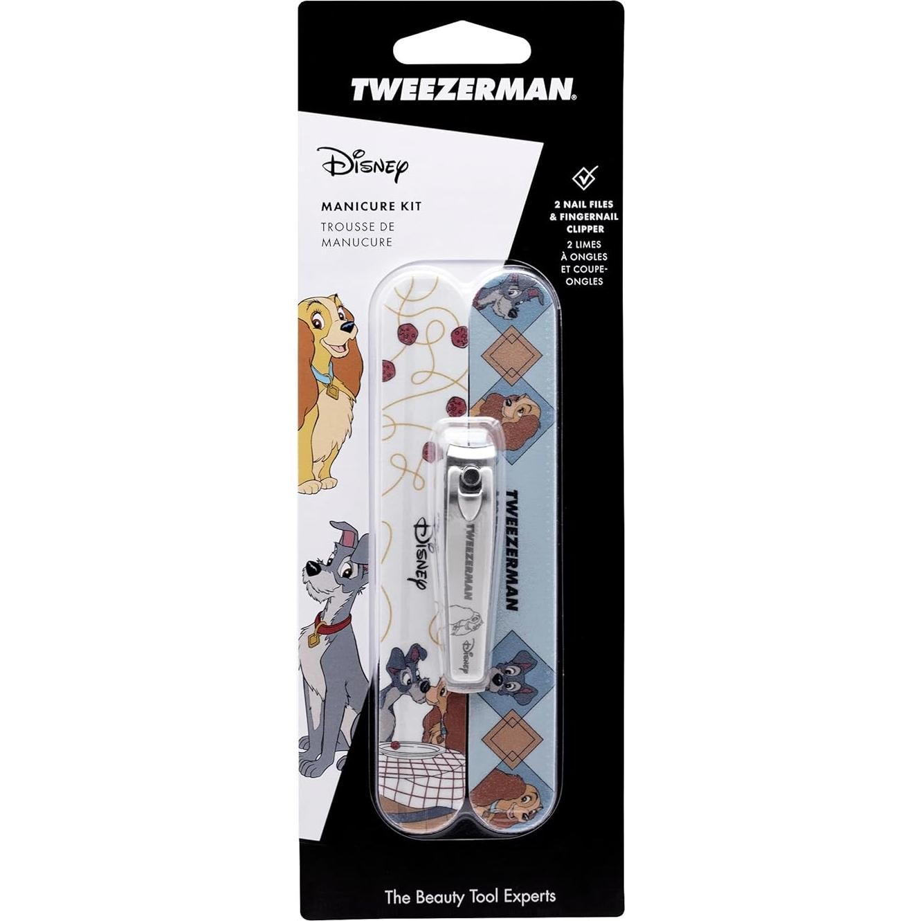Kit de Manicura Tweezerman La Dama y el Vagabundo - Cortador y Limas