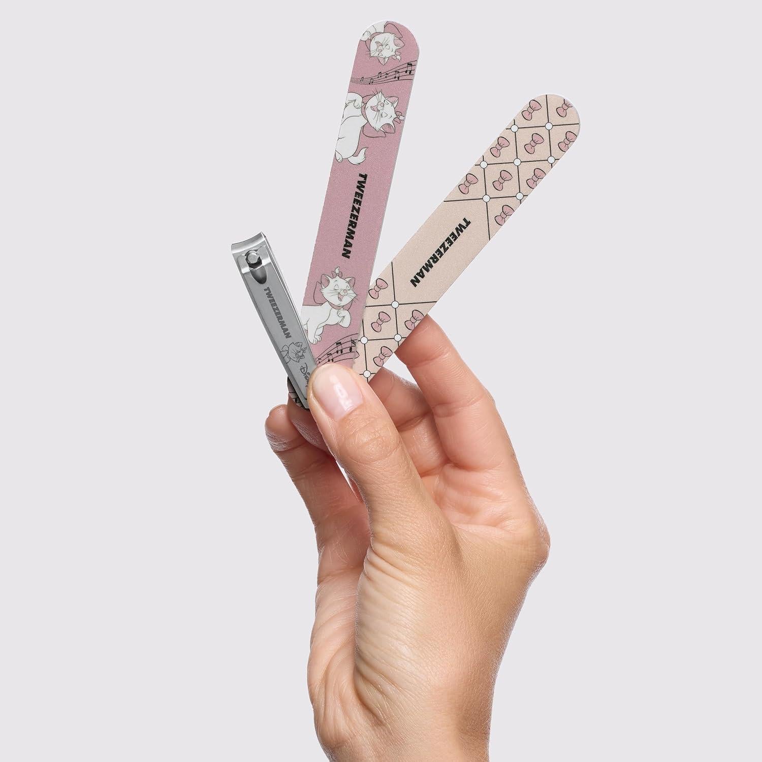 Kit de Manicura Tweezerman Los Aristogatos Disney - Cortador y Limpiadores