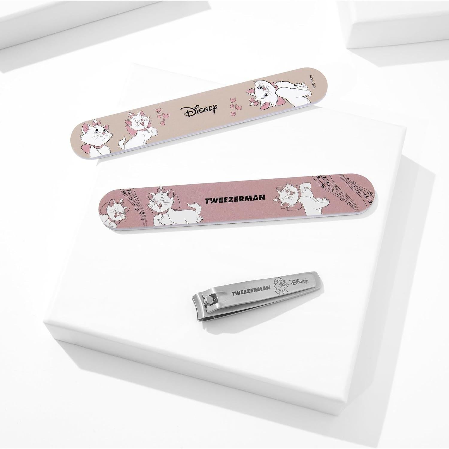 Kit de Manicura Tweezerman Los Aristogatos Disney - Cortador y Limpiadores
