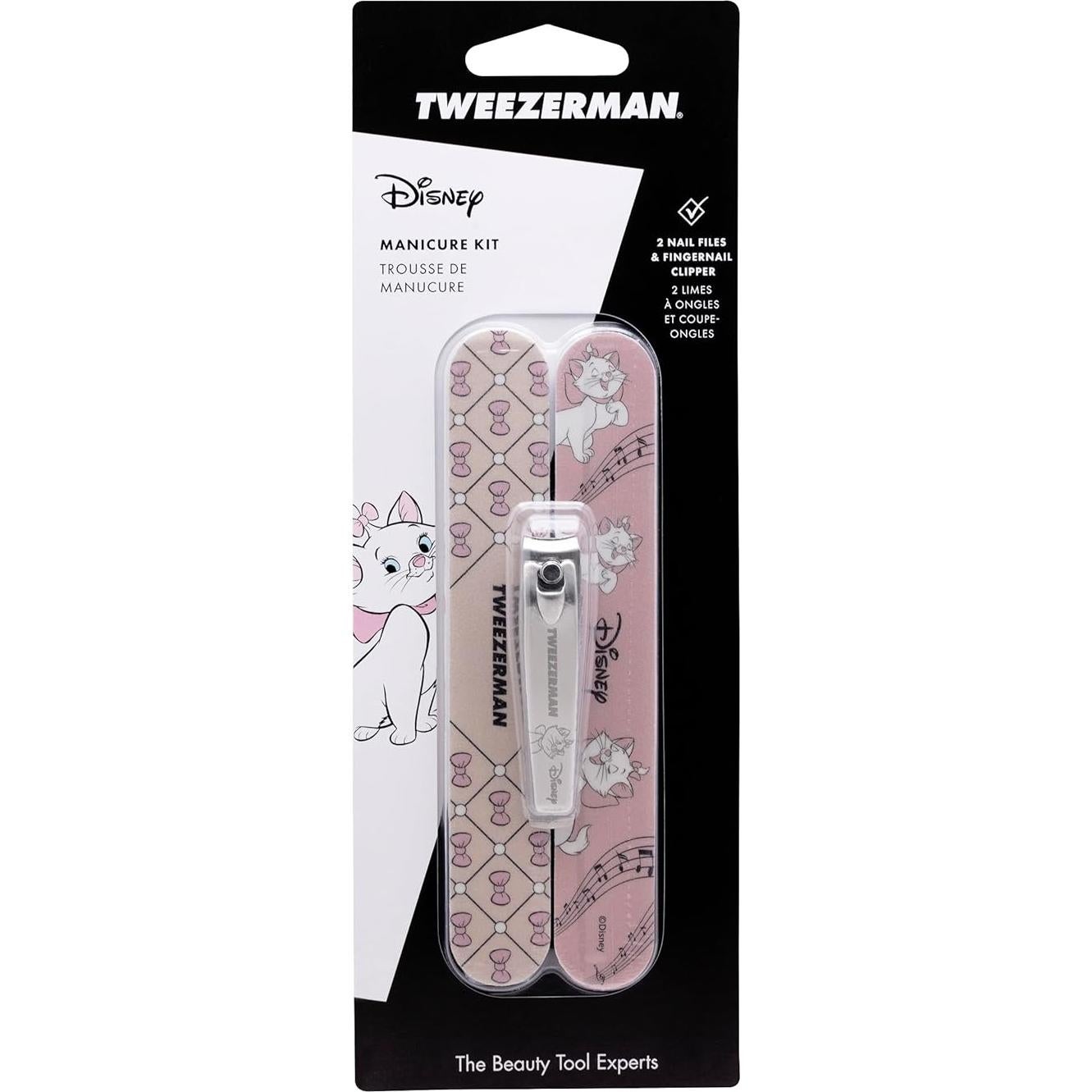 Kit de Manicura Tweezerman Los Aristogatos Disney - Cortador y Limpiadores