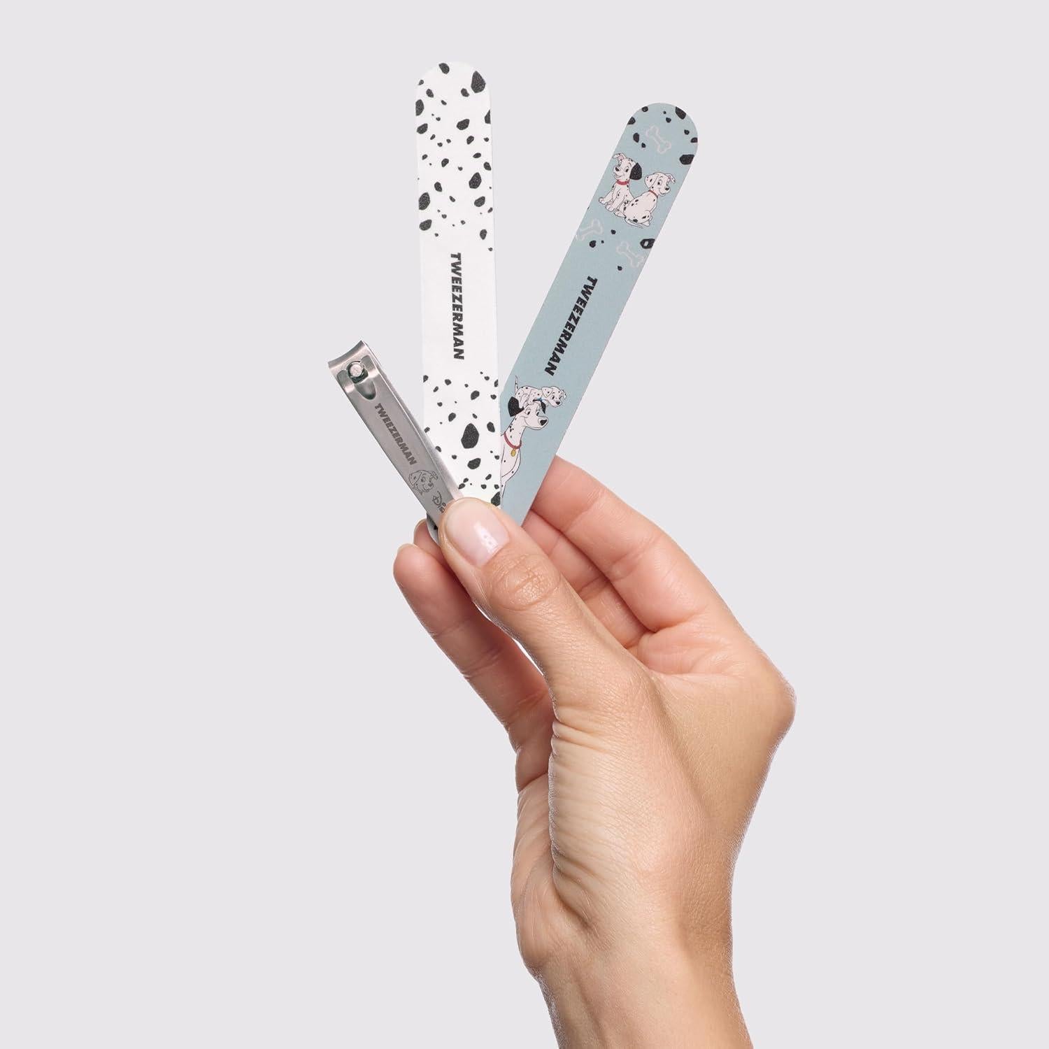 Kit de Manicura Tweezerman 101 Dálmatas - Cortador y Limas