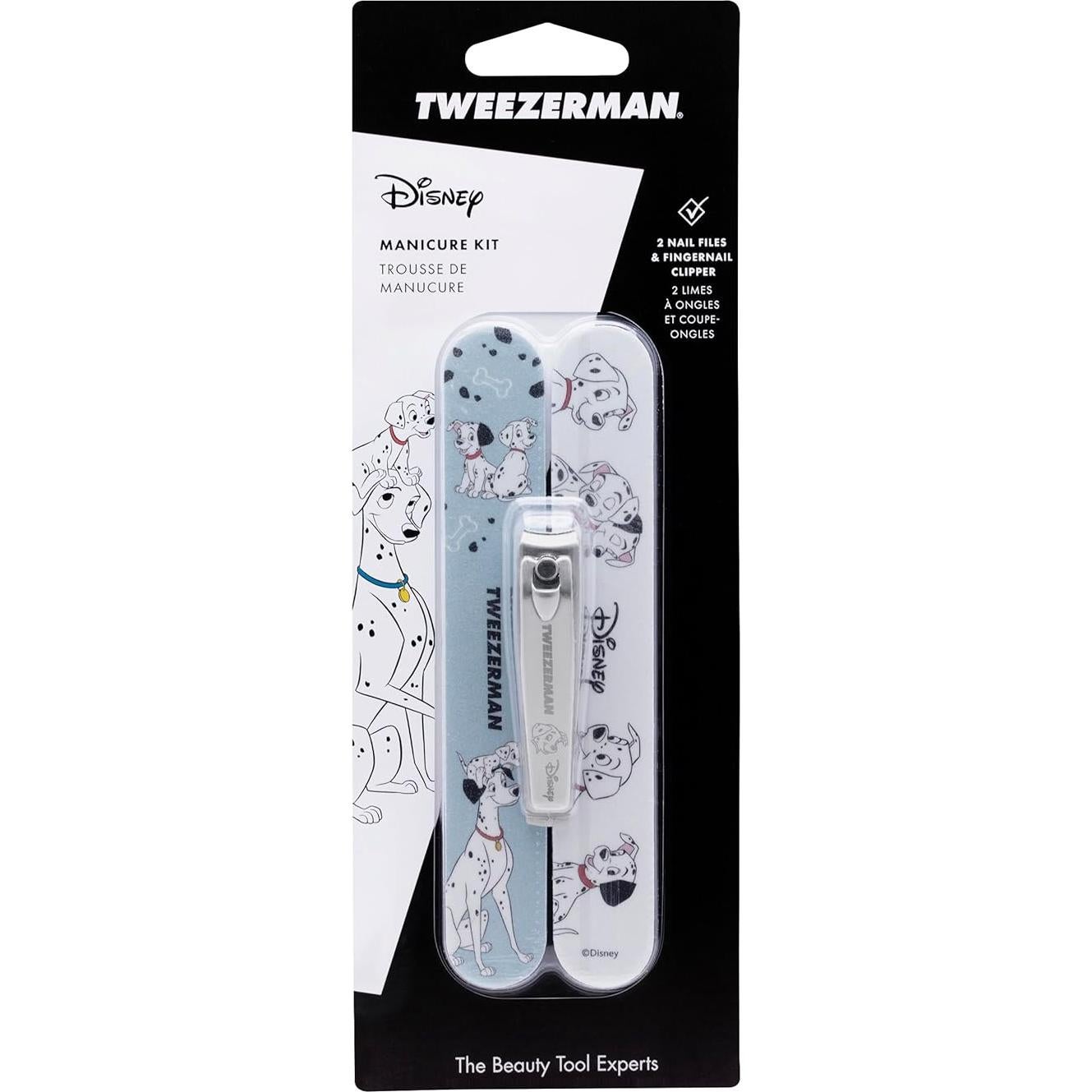 Kit de Manicura Tweezerman 101 Dálmatas - Cortador y Limas