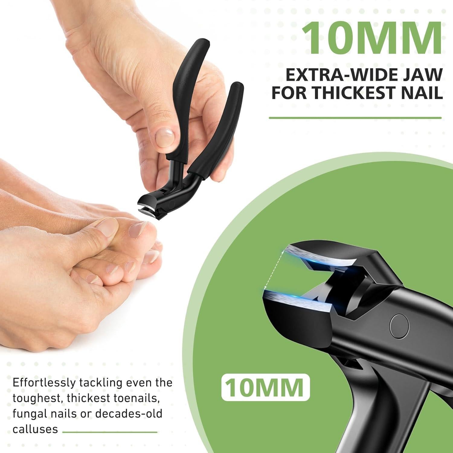 Cortauñas Curvados Baluca para Uñas Gruesas - Acero Inoxidable