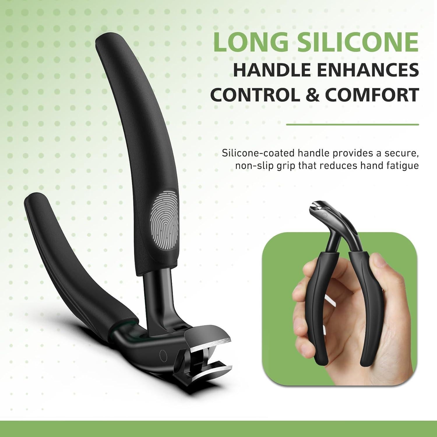 Cortauñas Curvados Baluca para Uñas Gruesas - Acero Inoxidable