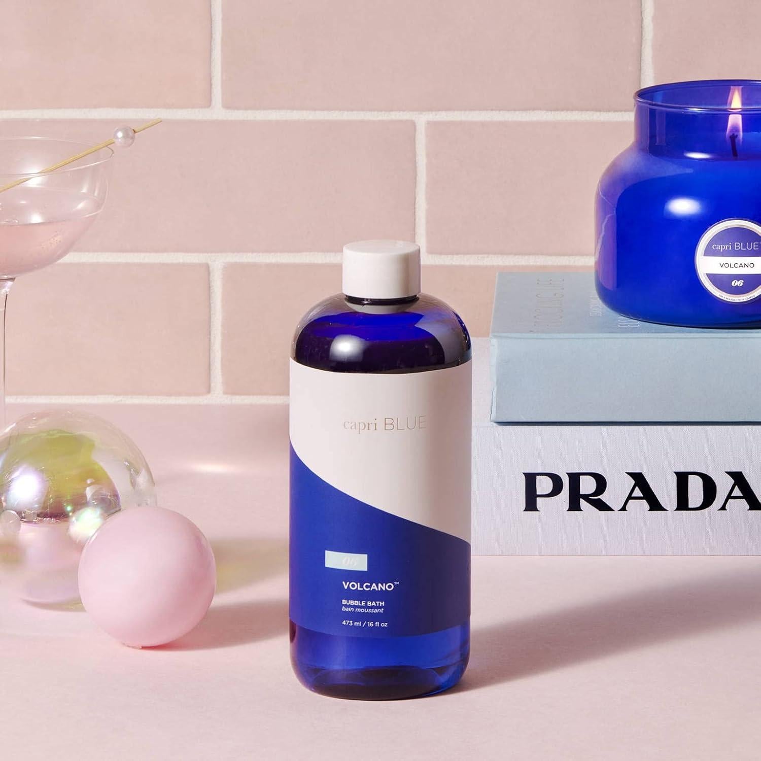 Baño de Burbujas Capri Blue Volcano 480ml - Vegano y Sin Crueldad