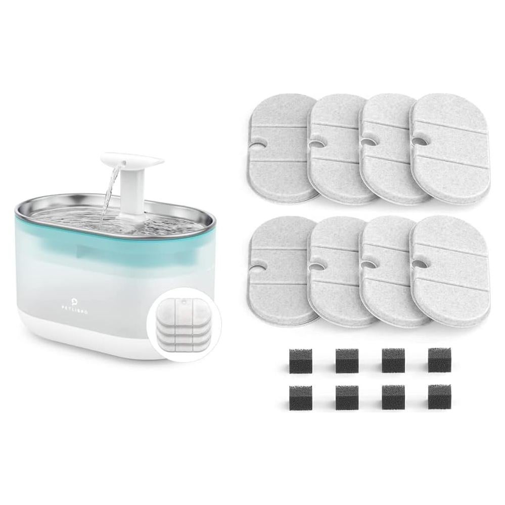 Fuente de Agua Automática PETLIBRO 2.1L Acero Inoxidable
