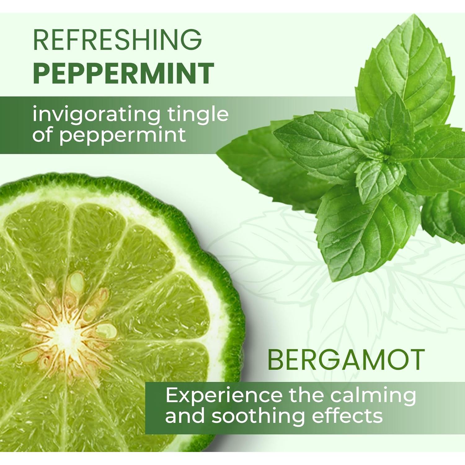 Baño Espumoso de Lujo EO Skincare 1L Menta Refrescante