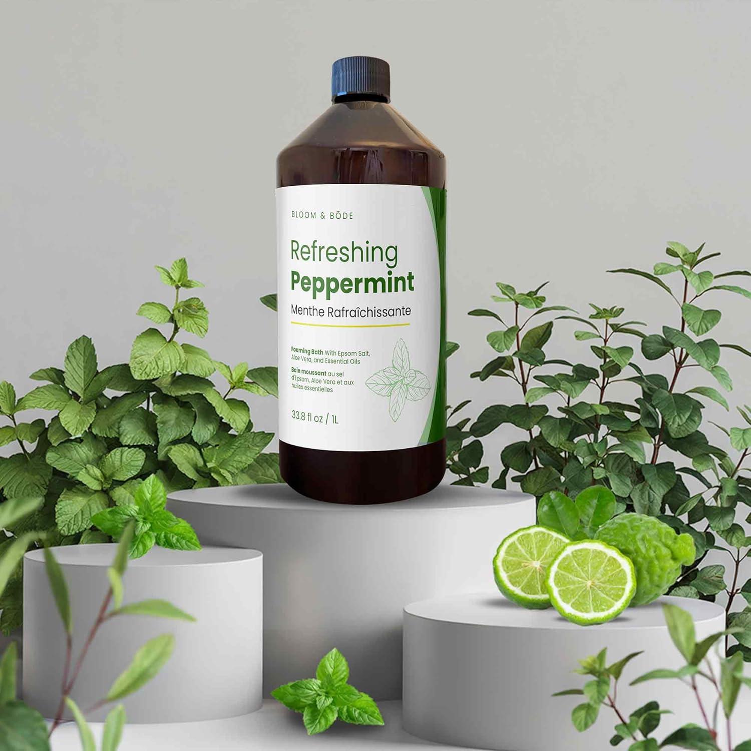 Baño Espumoso de Lujo EO Skincare 1L Menta Refrescante