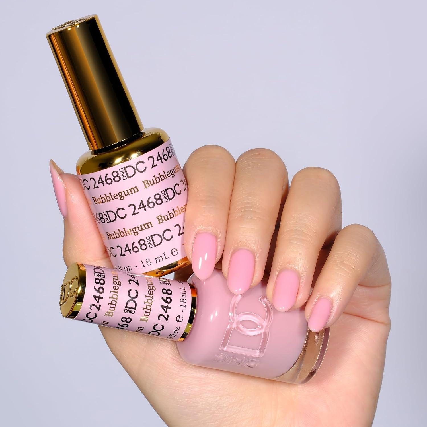 Conjunto de Esmalte en Gel DND DC Chicle #2468 15 ml