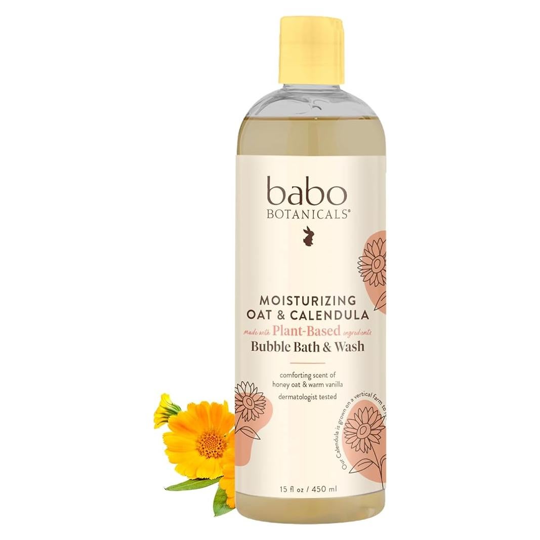 Baño de Burbujas y Lavado Babo Botanicals 15 oz Vegano