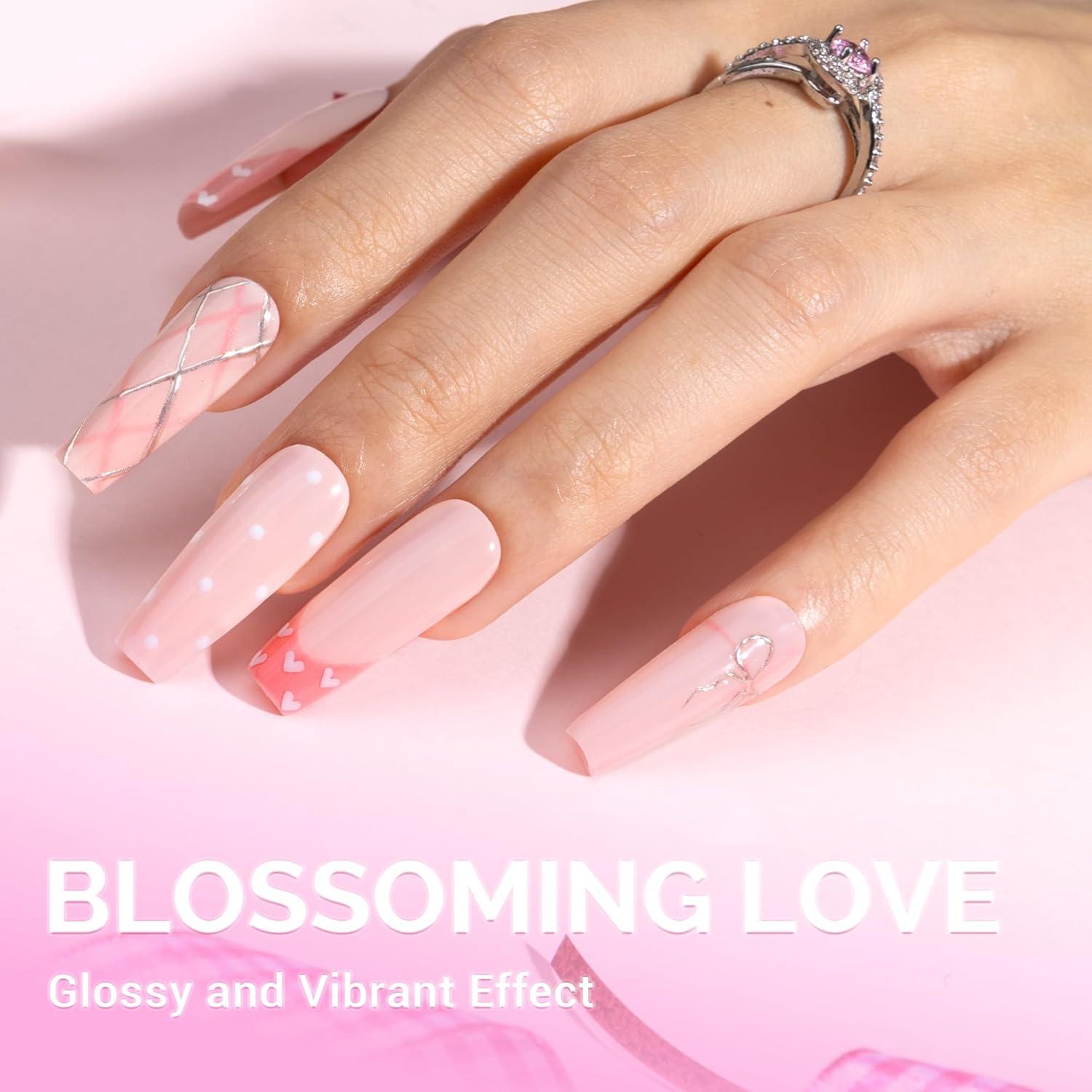 Gel de Uñas en Gel UV MelodySusie Rosa Nude 15 ml