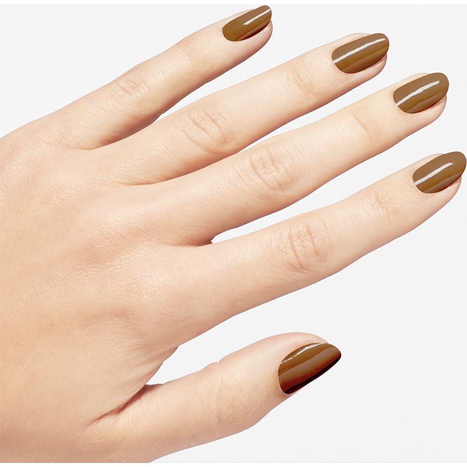 Esmalte de Uñas OPI Marrón Oscuro Opaco 15ml Secado Rápido