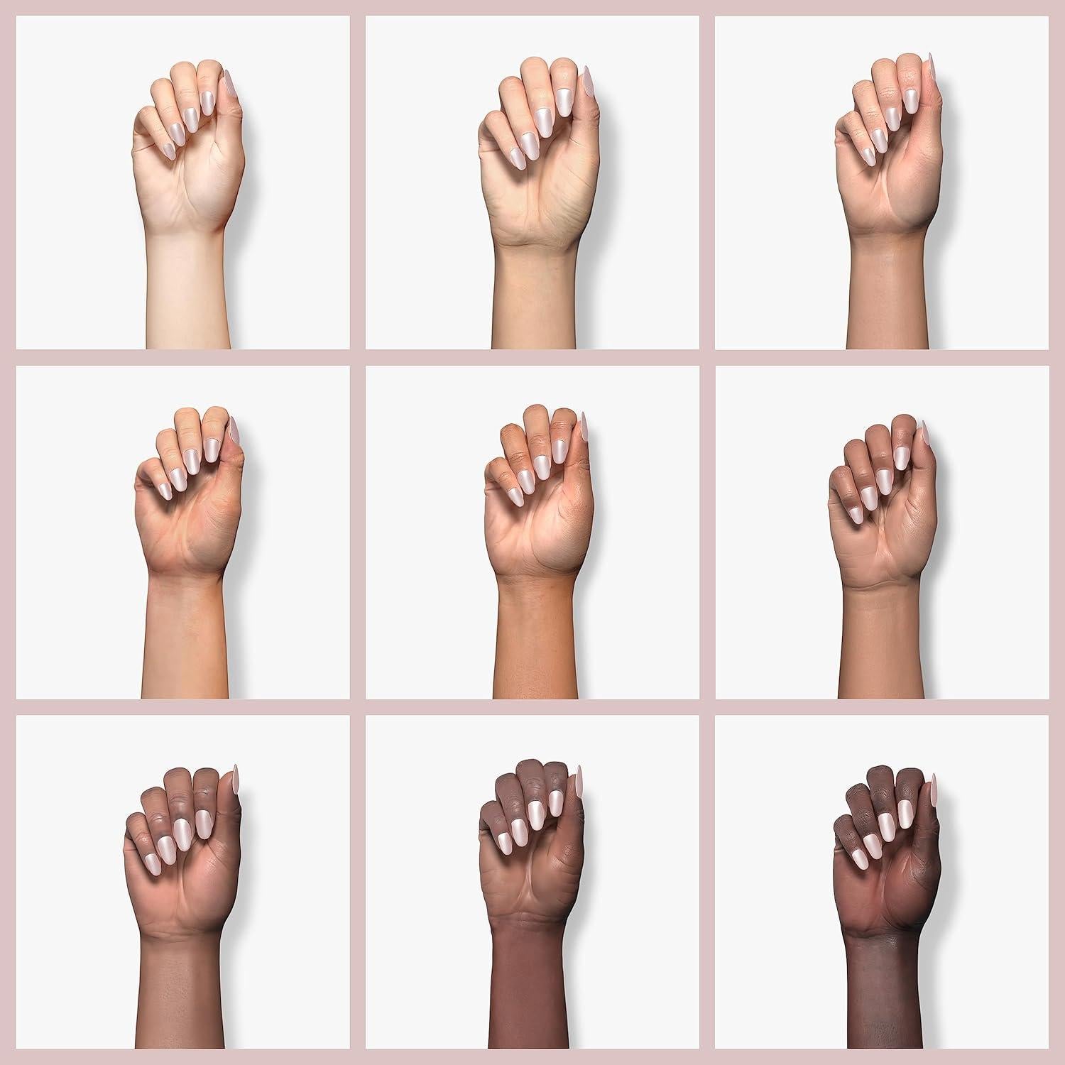 Esmalte de Gel Rosa Nude Brillo Arcoíris RARJSM 15ml