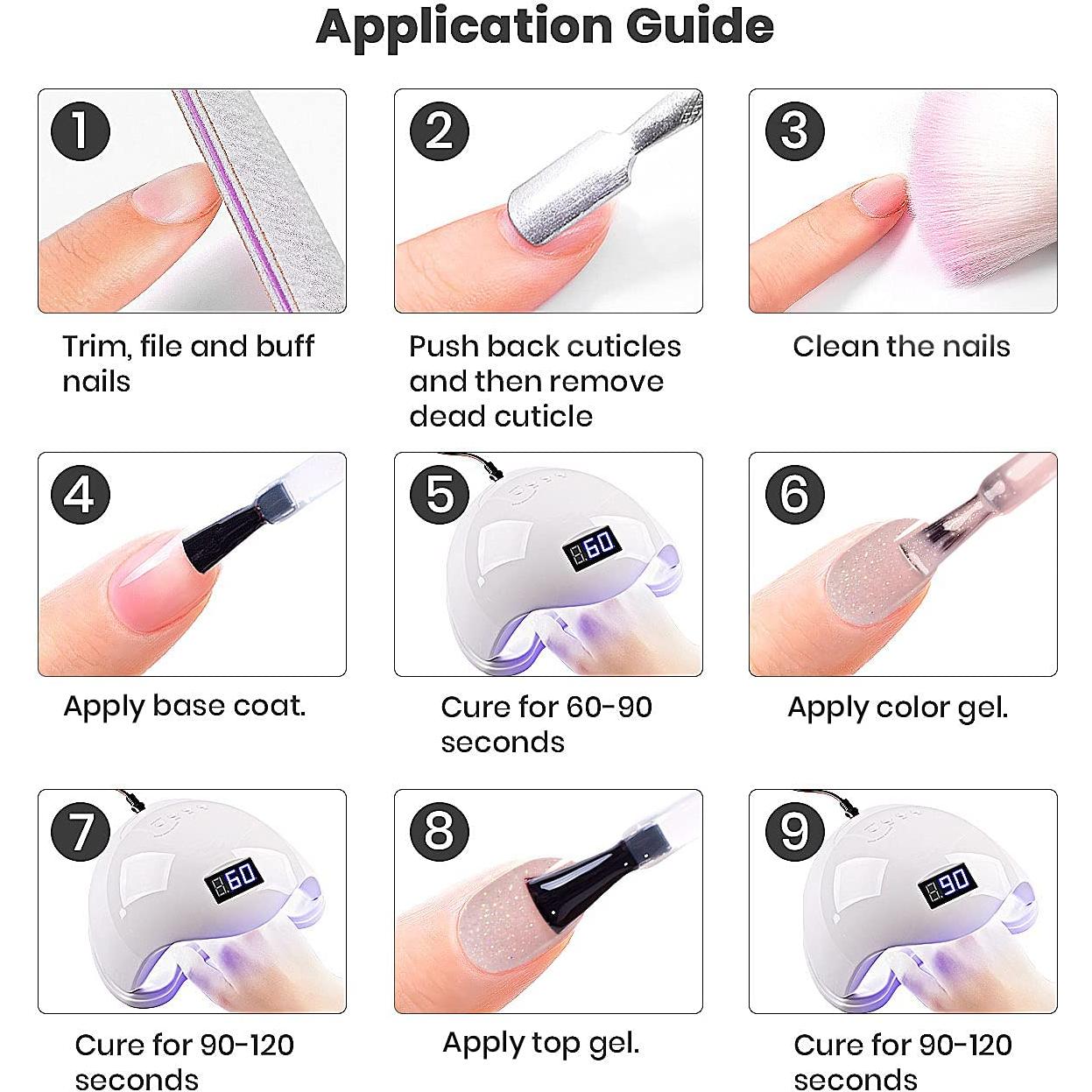 Esmalte de Gel Rosa Nude Brillo Arcoíris RARJSM 15ml